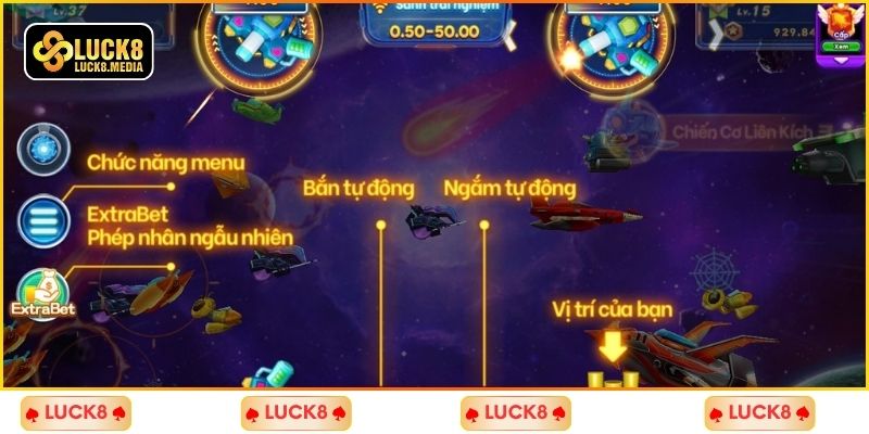 LUCK8 | Bắn Cá Luck8 - Săn Thưởng Đại Dương, Nhận Thưởng Khủng 4 Giải trí với game bắn cá vũ trụ thưởng cao