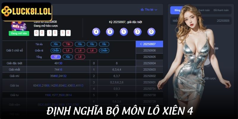 LUCK8 | Lô Xiên 4 Ăn Bao Nhiêu - Hiểu Cách Tính Để Cá Cược Không Lỗ 2 Khái niệm cách chơi lô xiên 4